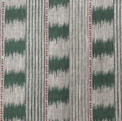 Linen fabric dakkar - fabric, stripe