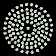 50pcs Rhinestone Beads Sew On Crystal Diamante Jewellery Bead 8mm 10mm