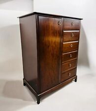 STAG MINSTREL DRESSING CHEST tallboy RARE 6 Drawer mini wardrobe M1