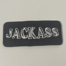 Jackass Motorcycle Patch