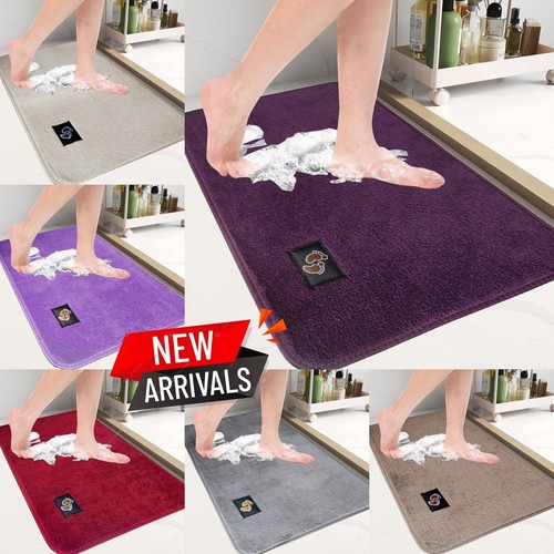 Non slip bath mat microfiber - slip,