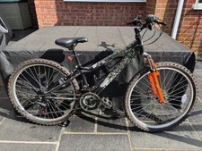 APOLLO INTERZONE 26"  Wheel Junior Mountain Bike Halfords Black Silver Orange