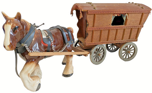 Vintage clydesdale large gypsy - clydesdale,