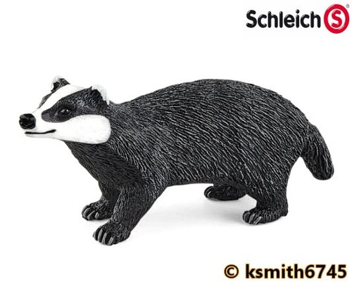 Schleich european badger - european,