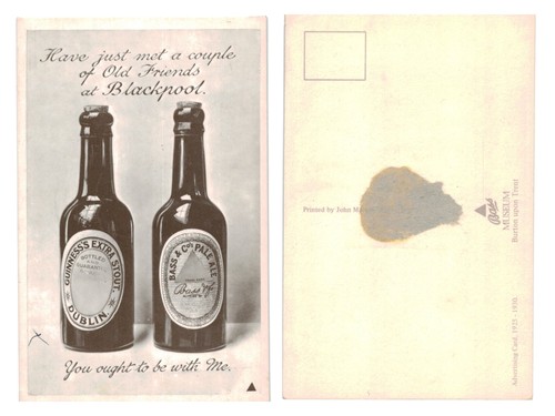 Vintage postcard guinness - vintage,