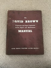 Original David Brown Cropmaster Service, Repair And Maintenance Manual