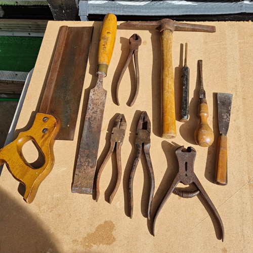 Mixed vintage collectable hand - collectable,