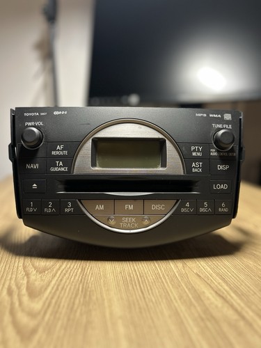 2007 toyota mk3 rav - toyota, radio