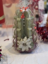 Hand Carved Decorative Candle