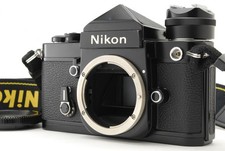 [NEAR MINT /Strap] Nikon F2 Eye Level Black Body SLR 35mm Film Camera From JAPAN