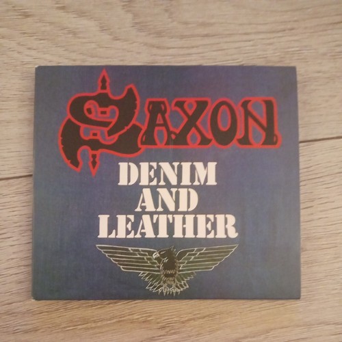 Saxon denim and leather - and, leather.