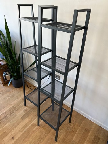 Ikea shelving units grey - shelving, x2,