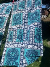 2 Vtg 60s 70s blue white