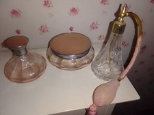 1950s Dressing Table Accessories Vintage Perfume Dispenser
