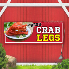 Fresh Crab Legs Indoor Outdoor