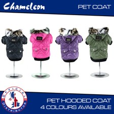 padded dog coat hooded +