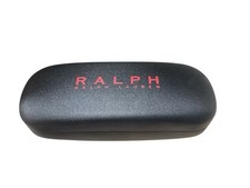 Vintage Ralph Lauren Polo Eyeglass & Sunglasses Black Hard Shell Designer Case