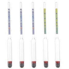 Alcohol Hydrometer for Home Brewing 0- Glass Tester