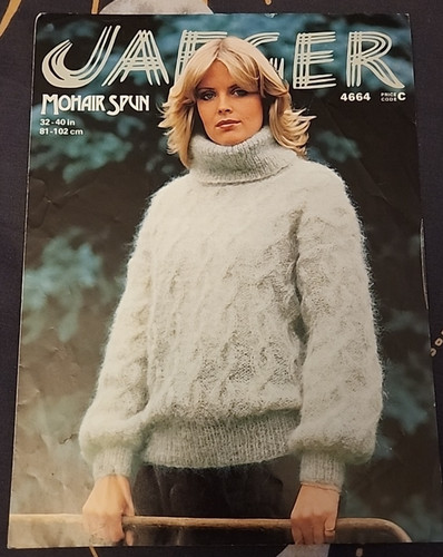 Jaeger mohair spun knitting - jaeger, mohair-spun