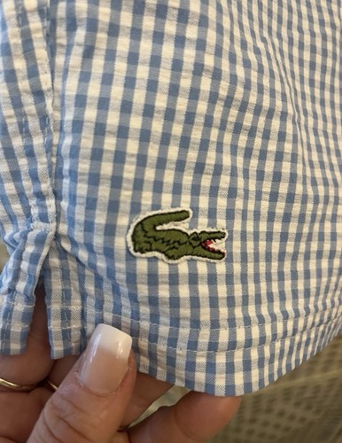 Lacoste vintage swim shorts - lacoste,