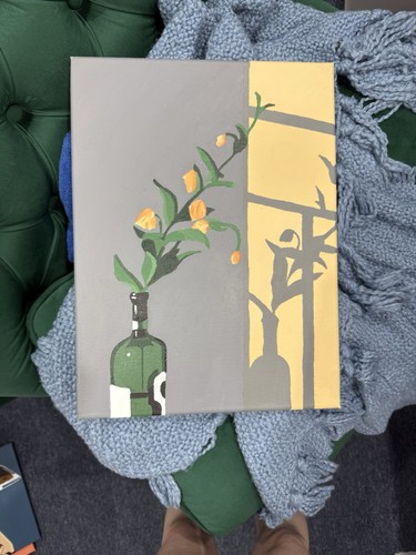 Contemporary acrylic painting