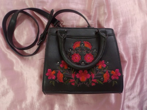 Embroidered handbag crossbody - embroidered, handbag/crossbody