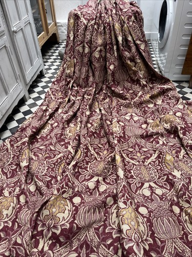 Morris linen curtains - co,