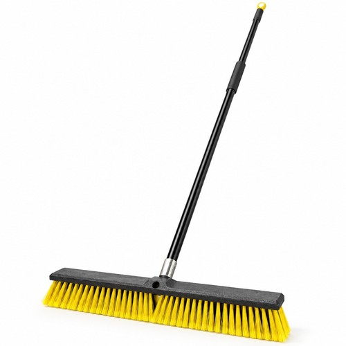 Outdoor yard broom stiff - 18",