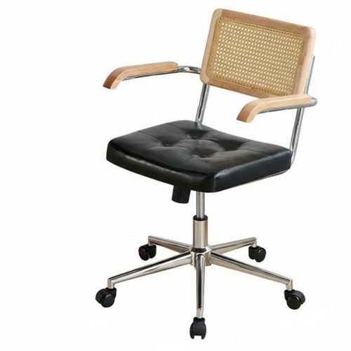 Rattan back swivel - rattan, chair