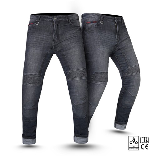 Motorcycle jeans men aramid - motorcycle,