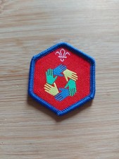 UK Scouting Beaver Scout Teamwork Challenge Badge NEW LOGO