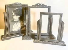 Vintage Art Deco Wooden Swivel