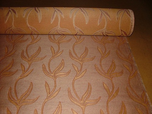 Linen silk curtain fabric - linen, by