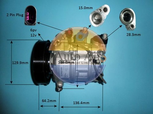 Auto air 1257p - 14-1257p,