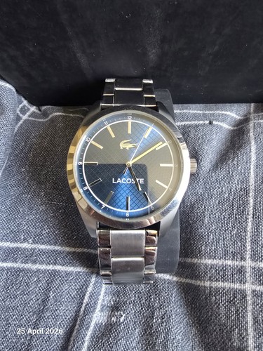 Men lacoste watch turquoise - men's,