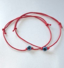 Turkish Lucky Bracelet 2pcs Kabbalah Red String Evil Eye Protection
