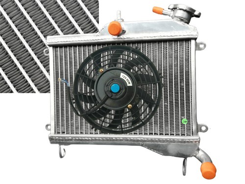 Aluminum radiator fan - aluminum, for