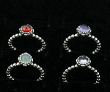 925 Silver Beaded Jewel