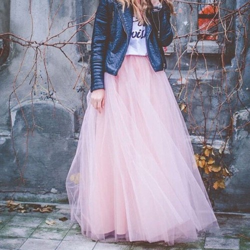 Layer tulle long - tulle, tutu