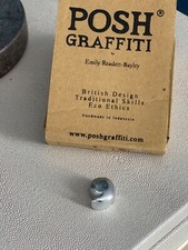 Posh graffiti gilded silver - gilded,