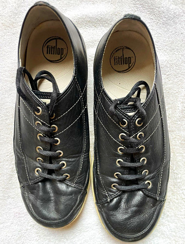 Fitflop men black leather - men's,