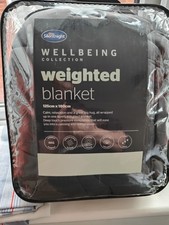 Silentnight Wellbeing Collection 6 KG Weighted Blanket 125 cm x 180 cm Grey