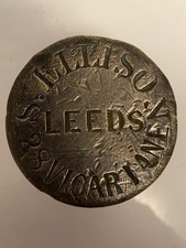 Antique Brass Hubcap