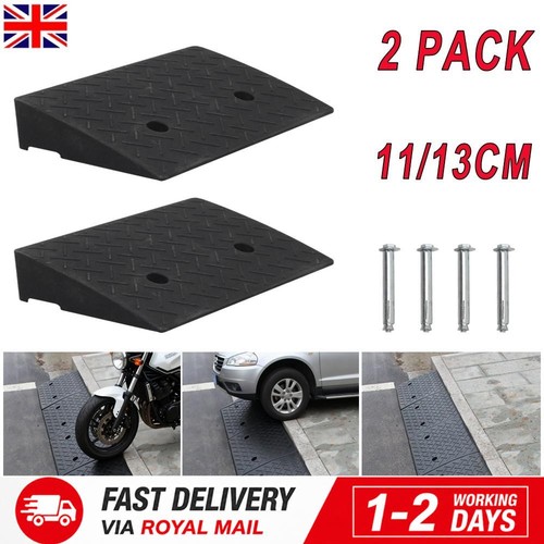Pack heavy duty kerb ramps - 2,