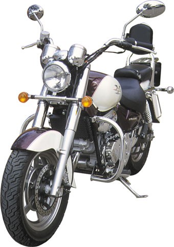 Engine guard spaan chrome - spaan,