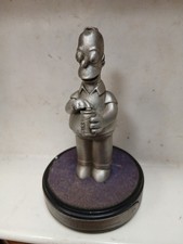 Homer simpson polished pewter - simpson,