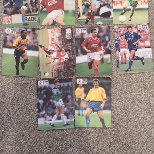 Pro set football cards - pro,
