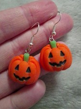 Novelty Pumpkin Earrings Cute
