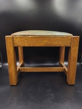 Arts And Crafts Oak Footstool