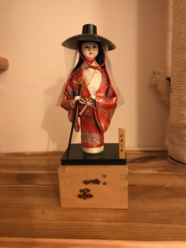 Japanese geisha doll - japanese,